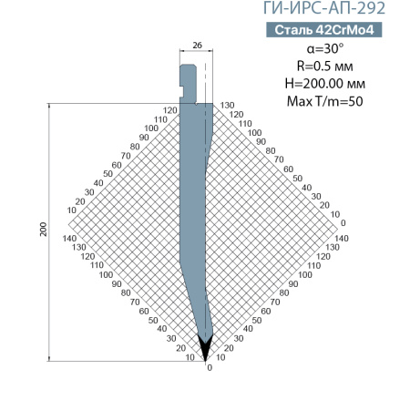 Пуансон Promecam-Amada ГИ-ИРС-AП-292