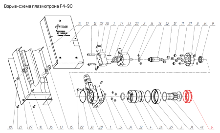 IRS-100005 Гайка передняя