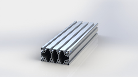 60120-8B Алюминиевый конструкционный профиль анодированный