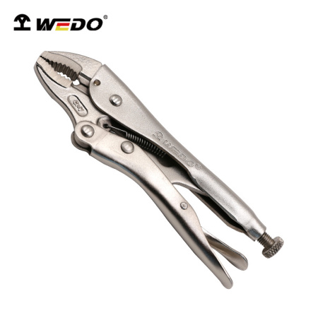 Клещи с изогнутой челюстью для блокировки WD405-10