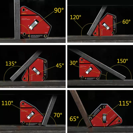 MPH-5S Универсальный магнитный фиксатор для сварочных работ с одиночным переключателем, усилие 30 кг
