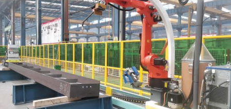 Станок для горизонтальной сборки двутавровых балок