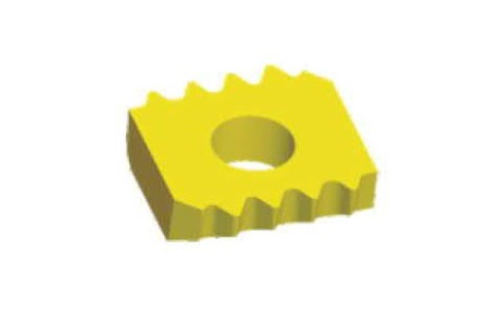 Резьбовая твердосплавная сменная пластина S15ER2.0ISO6T