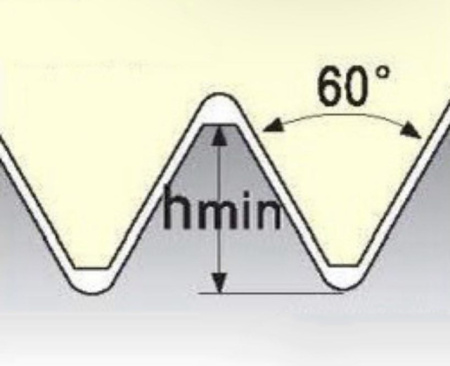 Резьбовая твердосплавная сменная пластина 22IR/L 7NPS