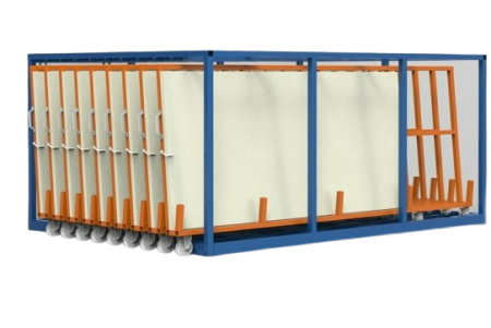 Стеллаж для хранения листового металла V2