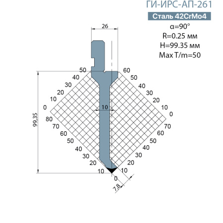 Пуансон Promecam-Amada ГИ-ИРС-AП-261