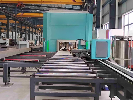 Линия по производству дутавровых балок для морской инженерной промышленности