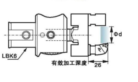 Наружная расточная головка EWN2-50CK6