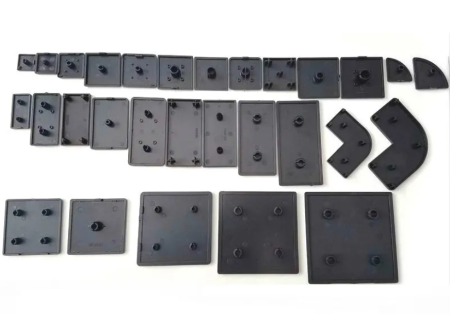 Торцевая заглушка 80x80 для профиля ALF-8080-8B,W