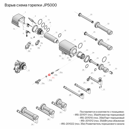 IRS-201013 Гайка
