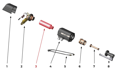 IRS-00100781 JP-5000 Камера сгорания с кольцом