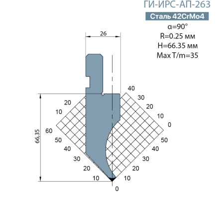 Пуансон Promecam-Amada ГИ-ИРС-AП-263