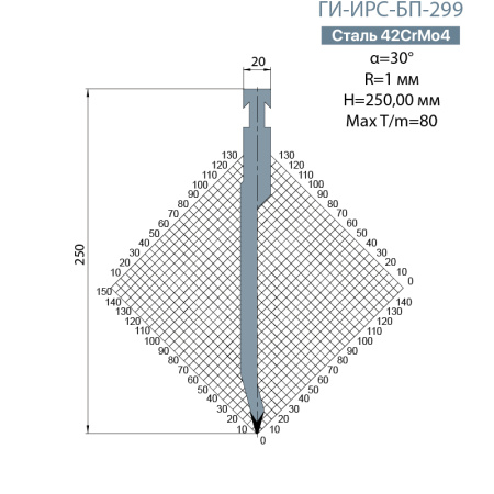Пуансон BYSTRONIC ГИ-ИРС-БП-299
