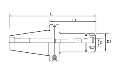 Цанговый патрон BT40-ER50-100