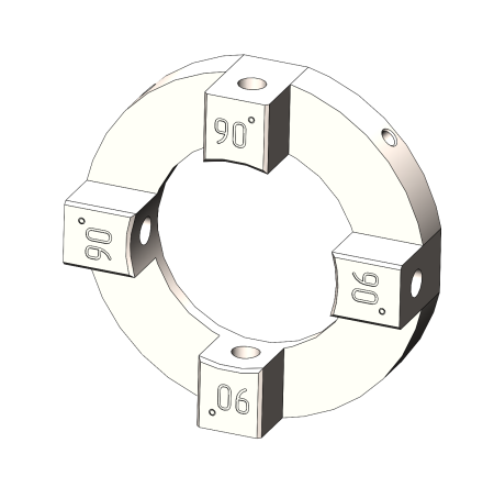 IRS-100016 Держатель инжектора четырехместный 4 x 90°