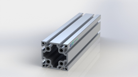 100100-10B Алюминиевый конструкционный профиль анодированный