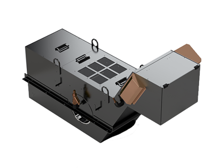 Скребковый конвейер с барабанным фильтром. Серия IVT-A-B008
