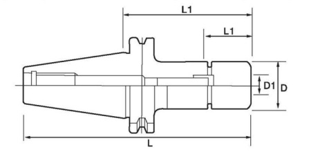 Высокоскоростной фрезерный патрон BT50-HC32-120