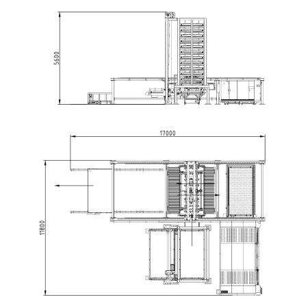 RE-M Система хранения листов с автоматической загрузкой и выгрузкой