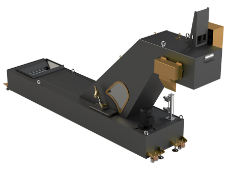 Гусеничный скребковый конвейер с барабанным фильтром. Серия IVT-A-B007