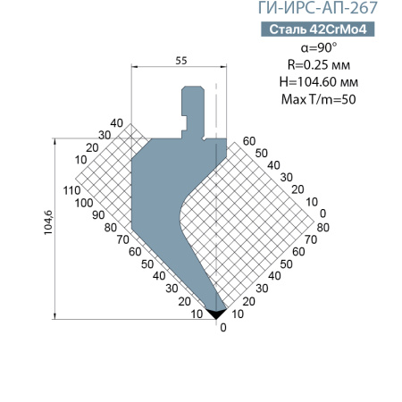 Пуансон Promecam-Amada ГИ-ИРС-AП-267