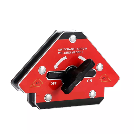 MPH-12M Многосторонний магнитный фиксатор для сварочных работ с одиночным переключателем, усилие 42 кг