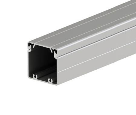 Алюминиевый зажимной защитный профиль анодированный, серия 4040, ALF-PP-4040E