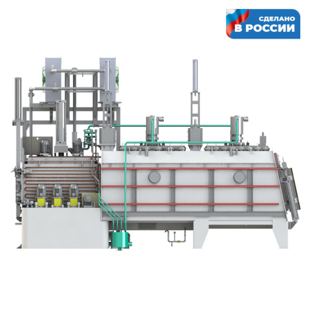 TQF-2-26 Универсальная атмосферная печь с закалочным баком