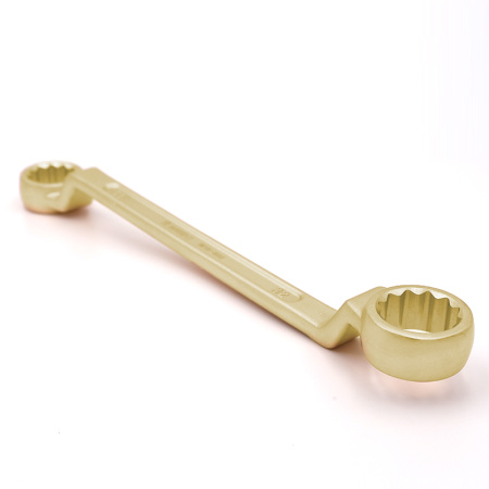 Ключ накидной коленчатый двусторонний искробезопасный AL151-1011