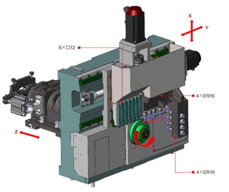 SZ-20E2 Токарный автомат с ЧПУ