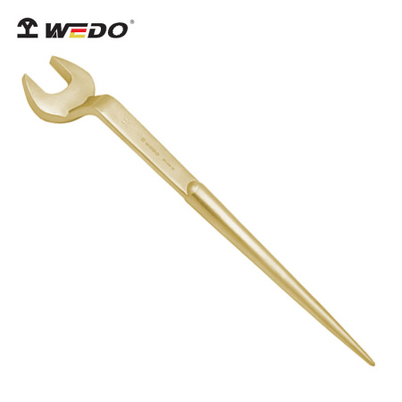 Ключ коликовый рожковый с изгибом искробезопасный AL140B-19