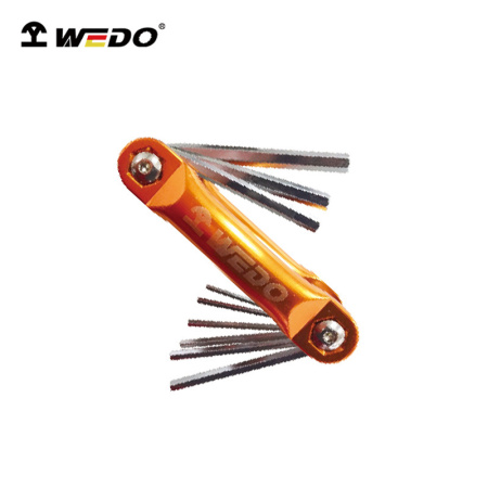 Набор складных шестигранных ключей - SAE 9 предметов WD268