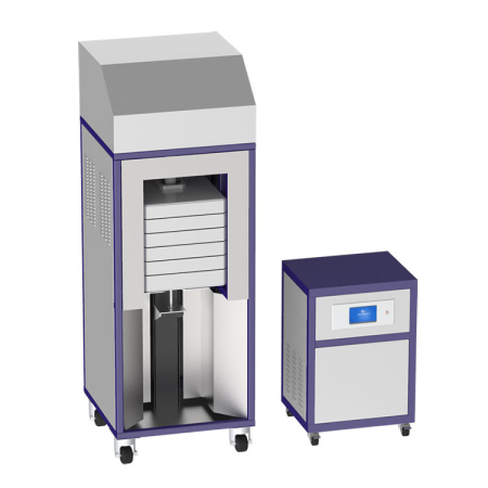 Печь для выращивания кристаллов по методу Бриджмена (1500°C) IRS-BG1500-37