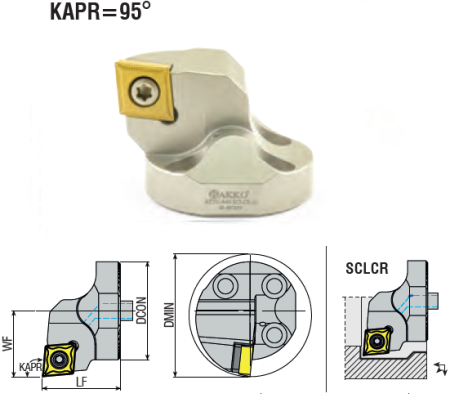 ATTC-A20 SCLCR/L 09 Антивибрационная державка