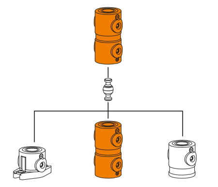 M-2720-80160 Модуль зажимной для 5 осевой обработки удлиненный, 80 мм