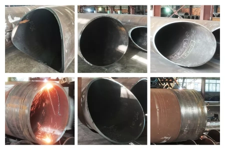 Станок для двухсторонней резки труб для морской промышленности