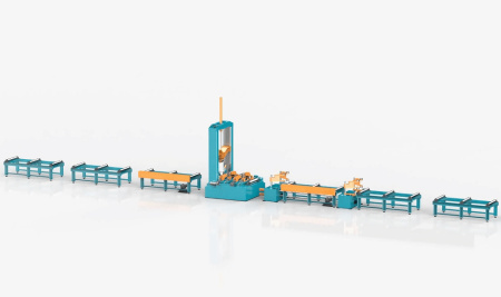 Станок для сборки двутавровых балок