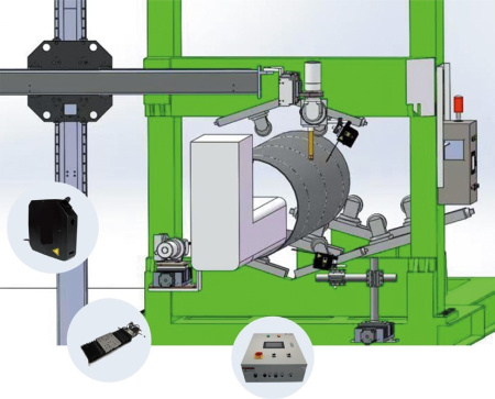 Система спиральной сварки труб LX-NH