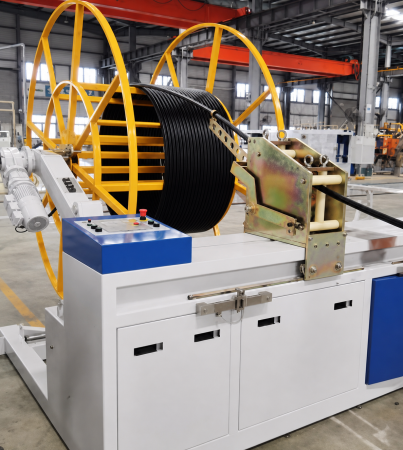Линия спирального кабельного канала HDPE