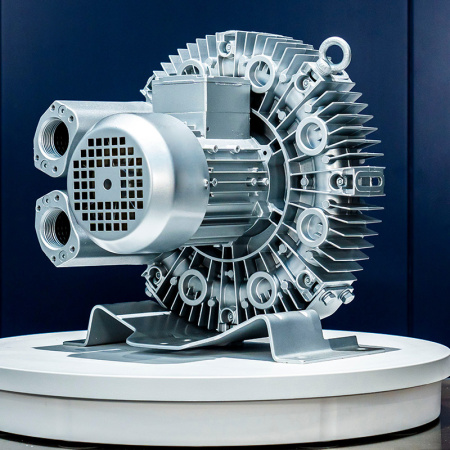 Воздуходувка одноступенчатая IRV-X004-007 (100 м³/ч, 0,55 кВт)