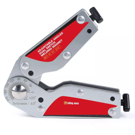 MPH-11S Регулируемый магнитный фиксатор для сварочных работ с двойным переключателем, усилие 30 кг