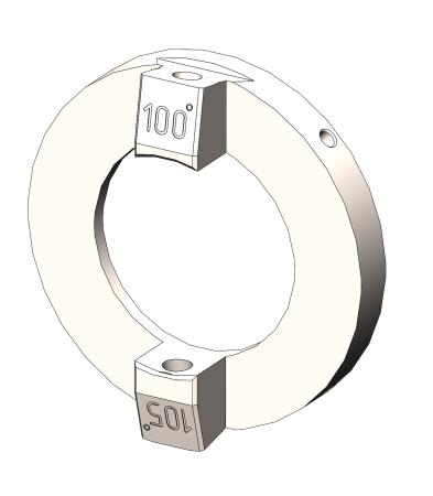 IRS-100012 Держатель инжектора двухместный  100° / 105°