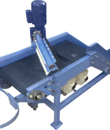 Ленточный конвейер с сепаратором. Серия IVT-A-A009