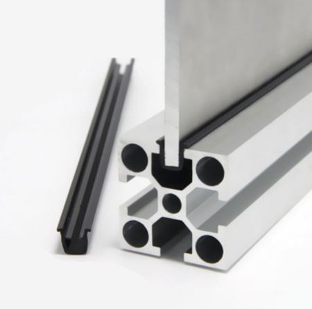 Зажимной U-образный профиль для алюминиевых профилей, паз 10, ALF-CP-U10