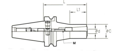 Цанговый патрон BT40-SDC8-85