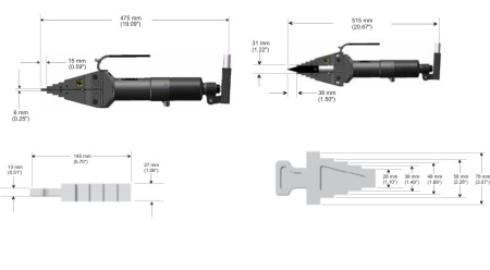 HTIH-15 Ручной гидравлический разжим 15 тонн