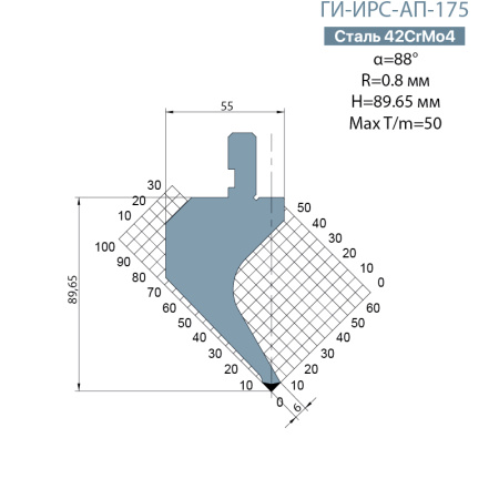 Пуансон Promecam-Amada ГИ-ИРС-AП-175