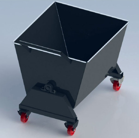 Конвейер для загрузки стружки. Серия IVT-A-B003