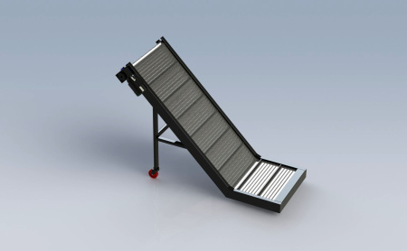 Пресс-конвейер для заусенцев. Серия IVT-A-A005