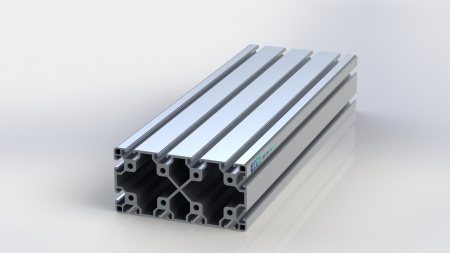 80160-8B Алюминиевый конструкционный профиль анодированный